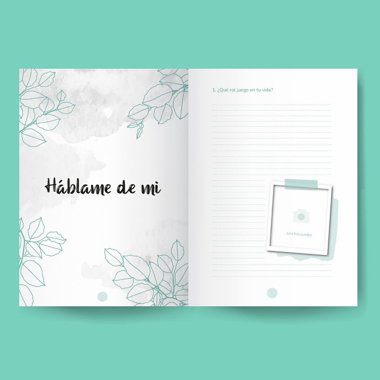 libro diario mamá cuénta de ti, marca escribo tu historia