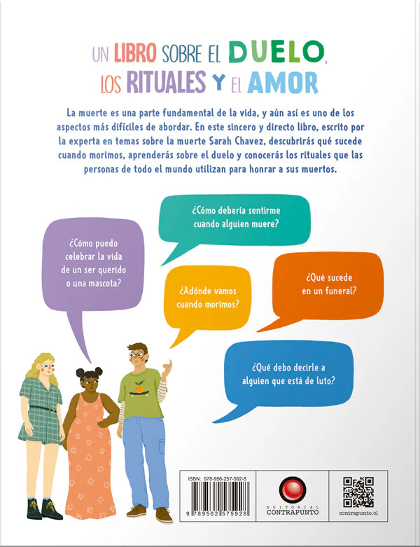 ocho fortuna Libro Hablemos de la muerte editorial contrapunto