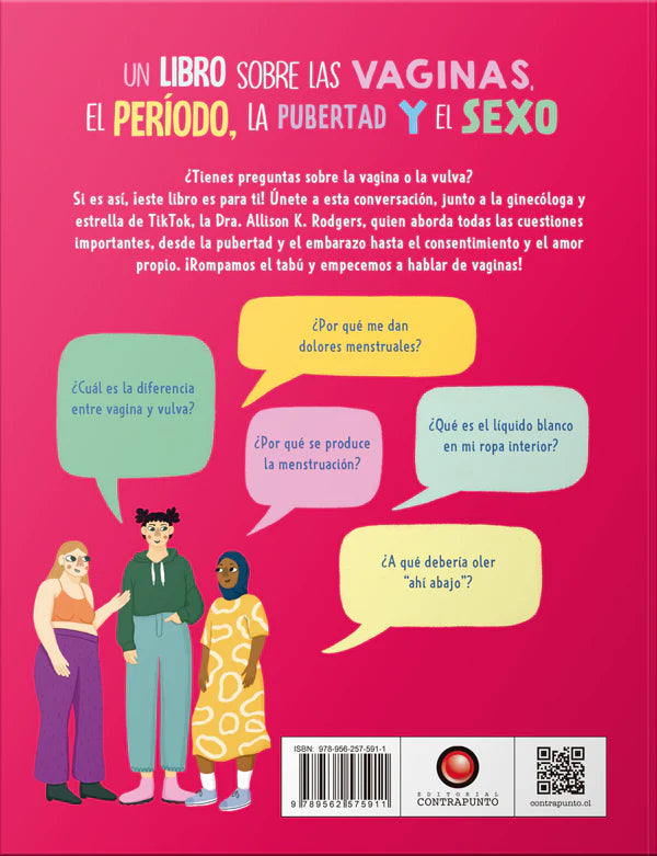 ocho fortuna Libro Hablemos de las vaginas editorial contrapunto