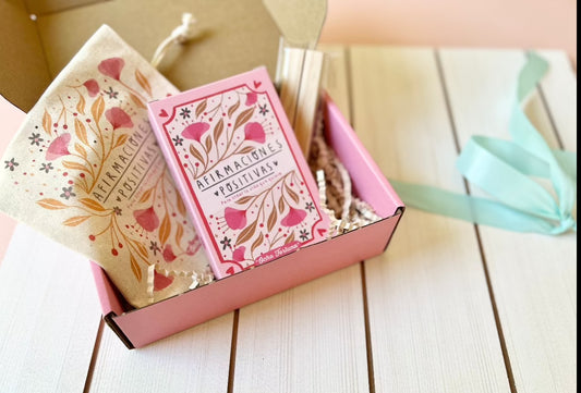 ocho fortuna Pack para regalar Cartas de Afirmaciones Positivas