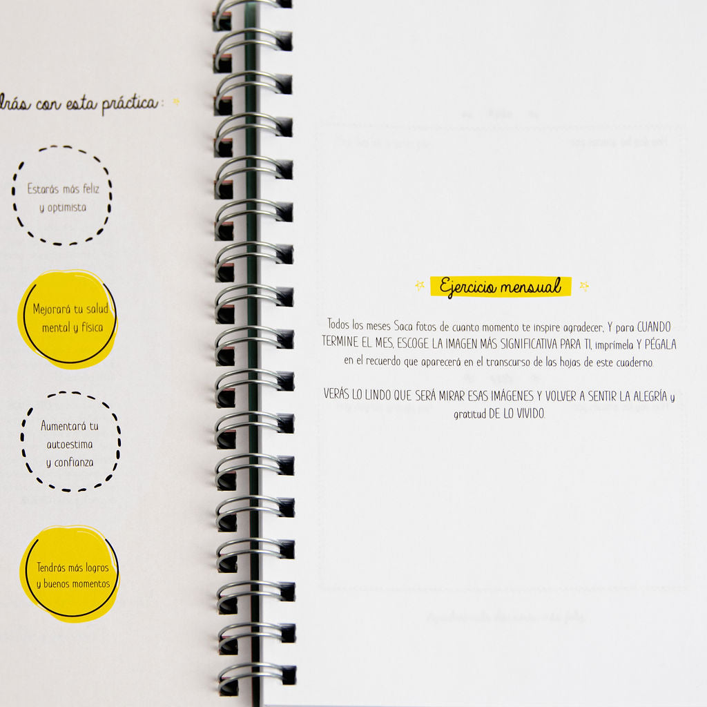 Cuaderno de Gratitud
