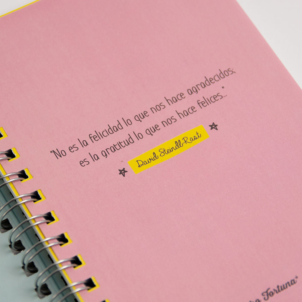 Cuaderno de Gratitud