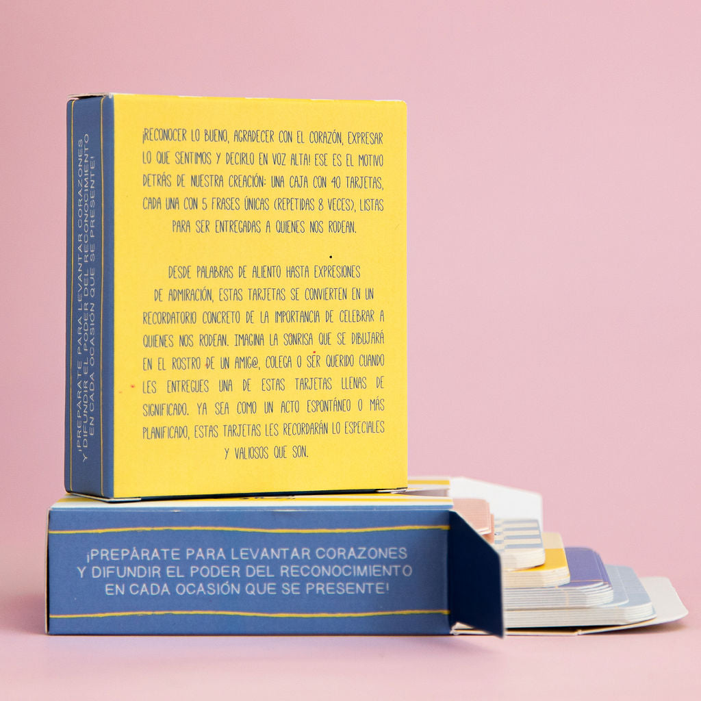 Cartas Aplausos y Sonrisas