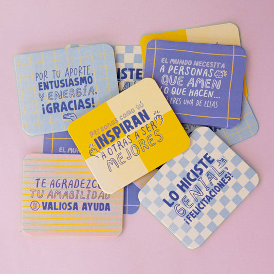 Cartas Aplausos y Sonrisas