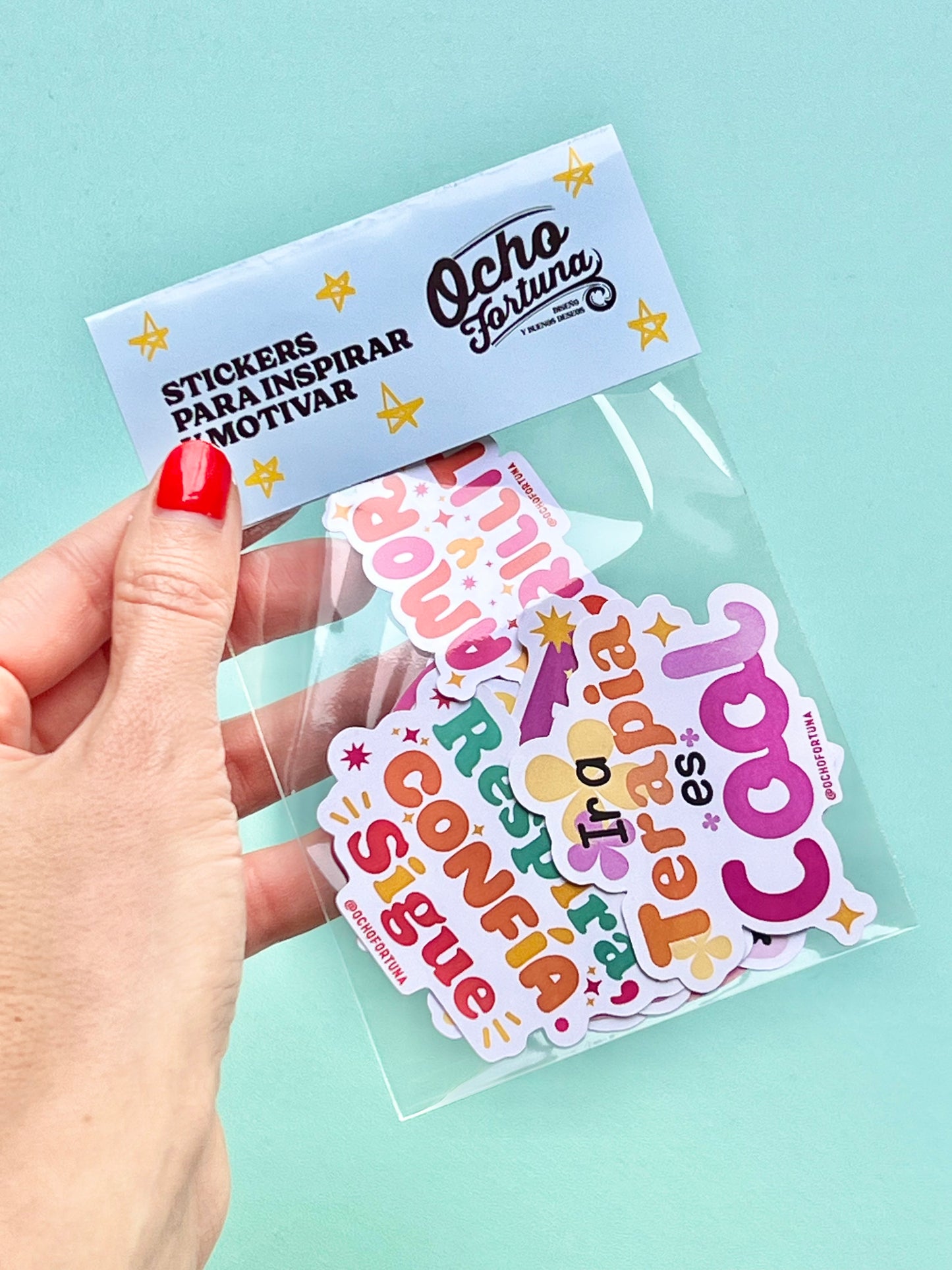 Stickers Ocho Fortuna 12 Und
