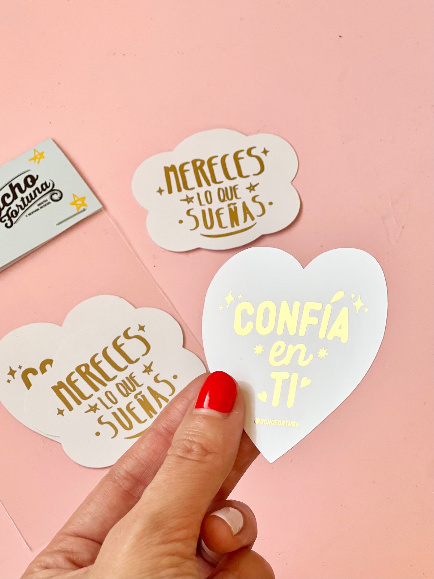 Stickers Dorados - 2 Und