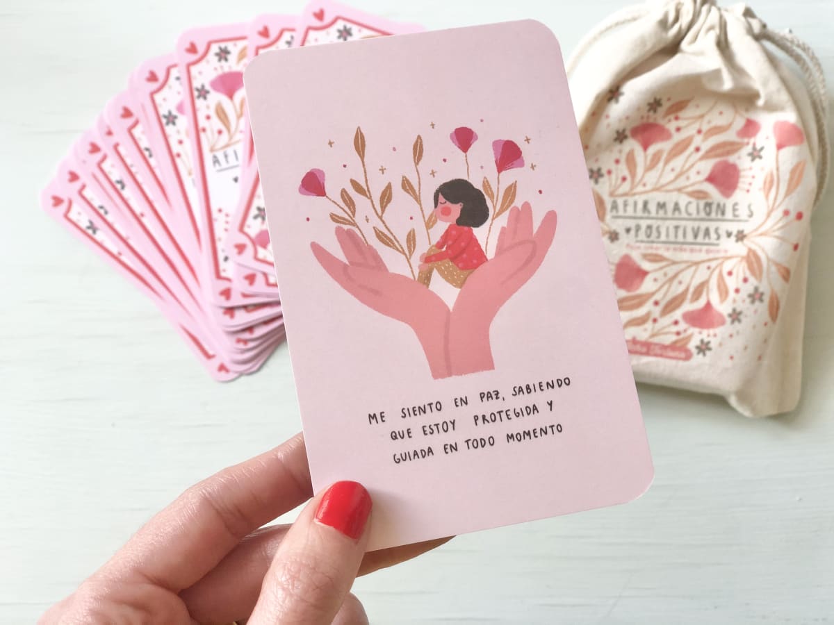 ocho fortuna Cartas Afirmaciones Positivas