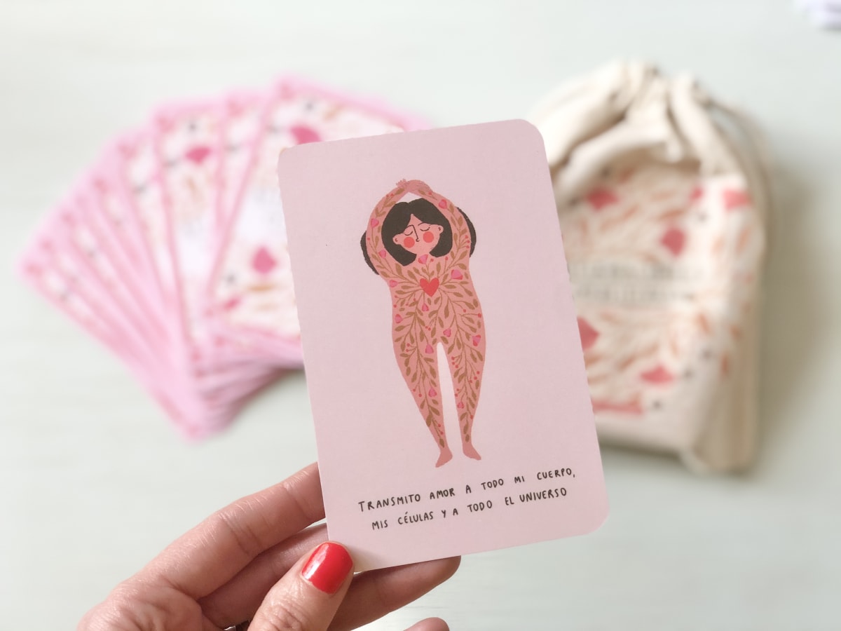 ocho fortuna Cartas Afirmaciones Positivas