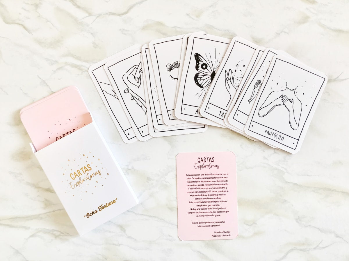 Ocho Fortuna Recursos Terapéuticos Cartas Cartas Exploratorias