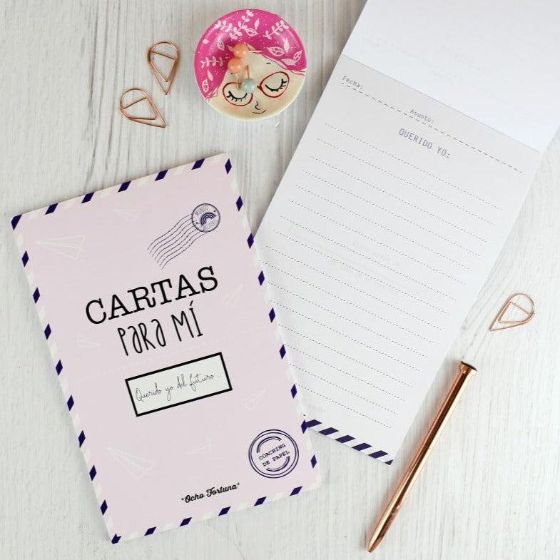 ocho fortuna papelería Block Cartas para mí