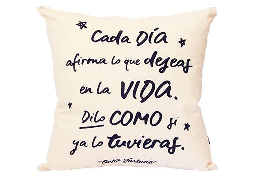 Ocho Fortuna Cojín Cada día