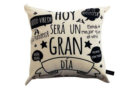 Ocho Fortuna Cojín Hoy será un gran día