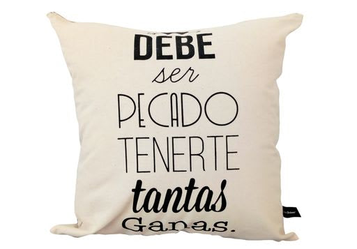 Ocho Fortuna Cojín Pecado