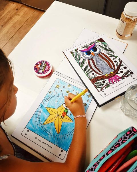 Mantra kids Libro Coloreable Mantrakids