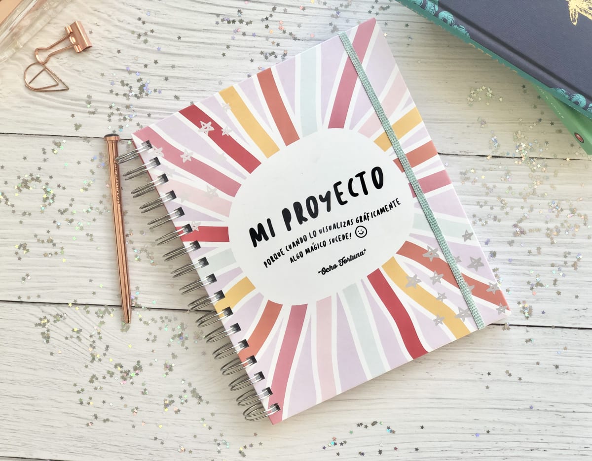 ocho fortuna papelería Cuaderno Mi Proyecto