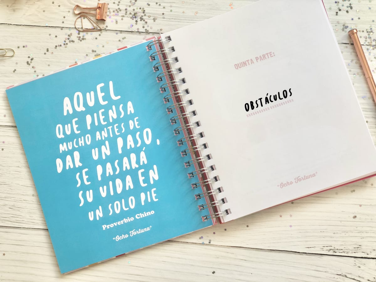 ocho fortuna papelería Cuaderno Mi Proyecto