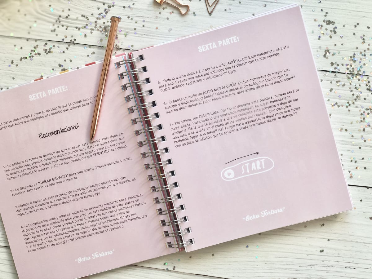 ocho fortuna papelería Cuaderno Mi Proyecto