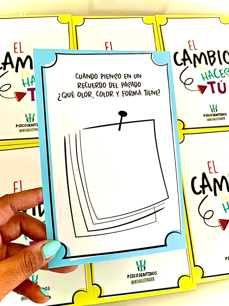 Psicosentidos Cartas El Cambio lo haces Tú