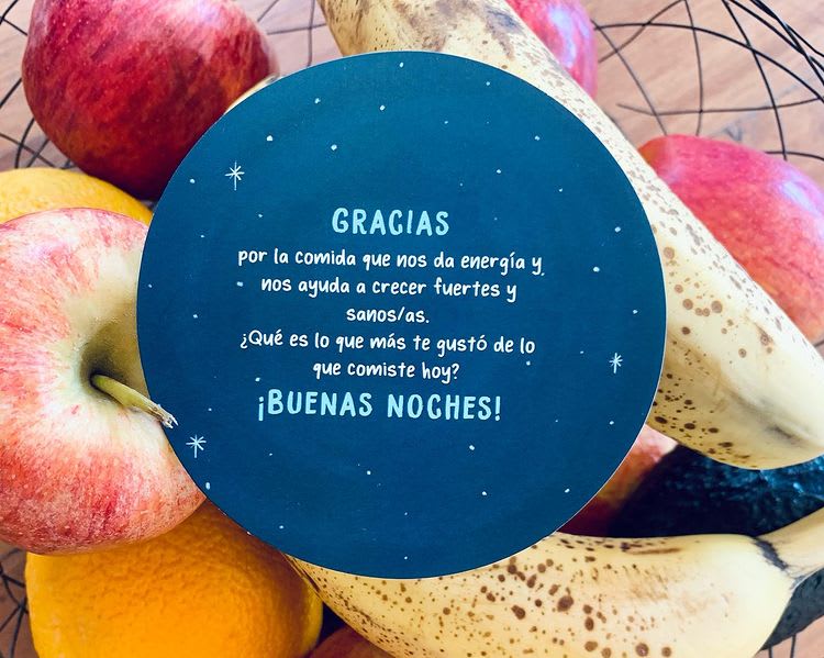 Mantra kids Cartas Gracias Y buenas Noches Gratitud