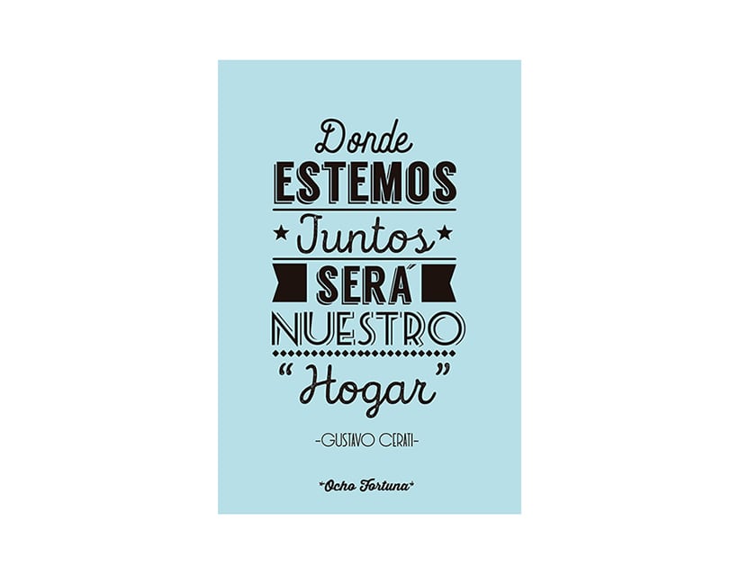 Cuadro/Lámina 20x30 Donde estemos juntos (Cerati) solo lámina