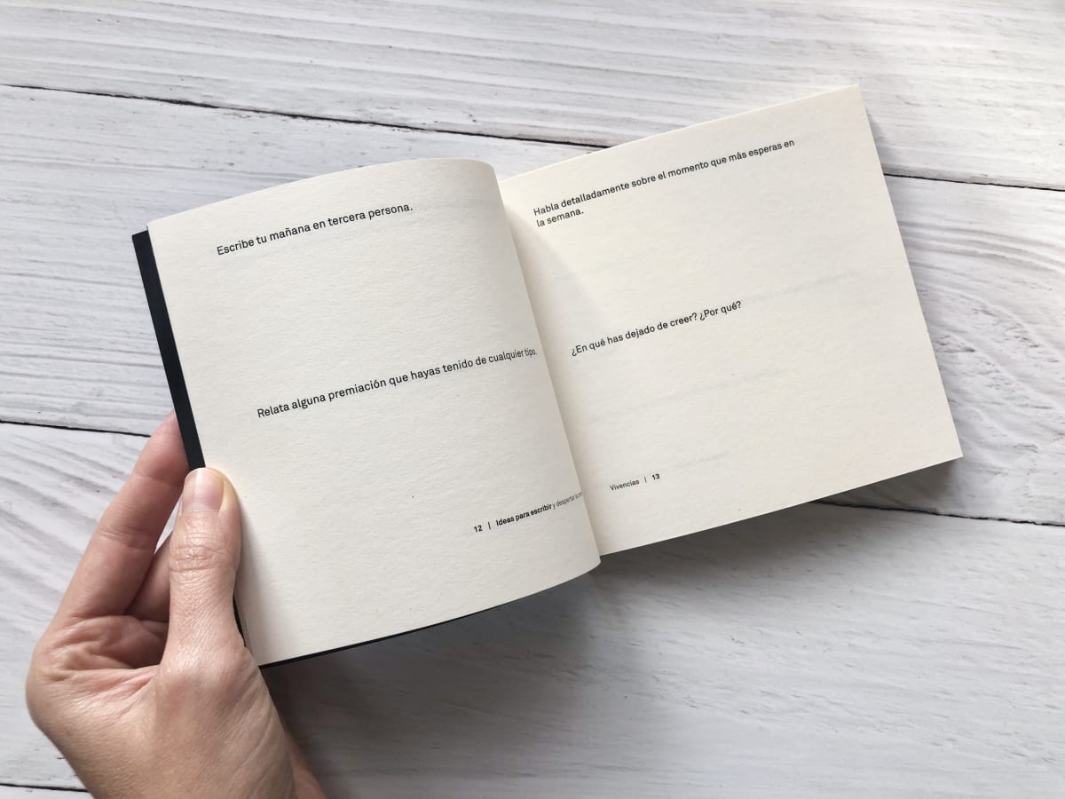 Libro Ideas para escribir Vol.1