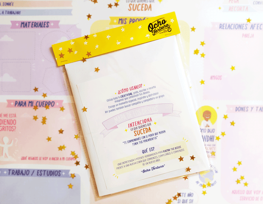 ocho fortuna papelería Mapa de los Deseos