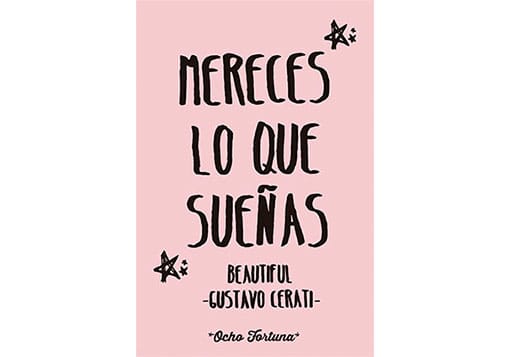 POSTAL 10x15 Mereces lo que sueñas (Cerati)