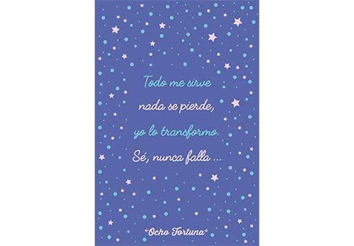 POSTAL 10x15 Nada se pierde (Cerati)