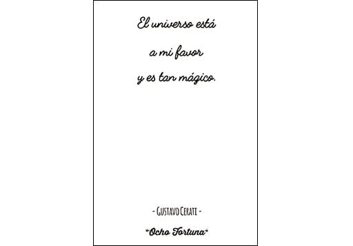 POSTAL 10x15 Nada se pierde (Cerati)