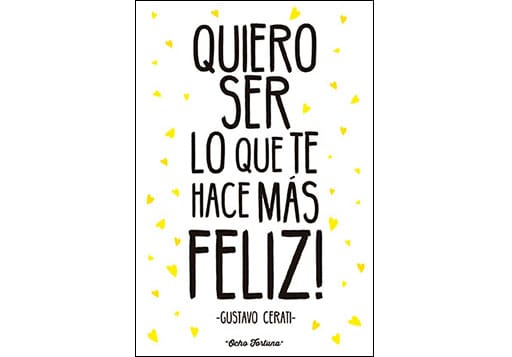 POSTAL 10x15 Quiero ser (Cerati)