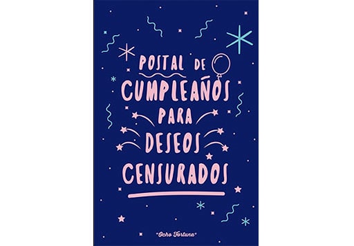 POSTAL 10x15 Cumpleaños, Deseos censurados