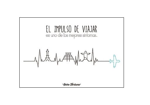 POSTAL 10x15 Impulso de viajar