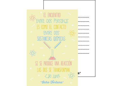 POSTAL 10x15 Jung La Química