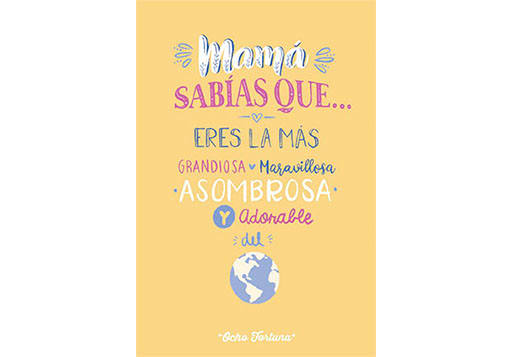 POSTAL 10x15 Mamá sabías qué