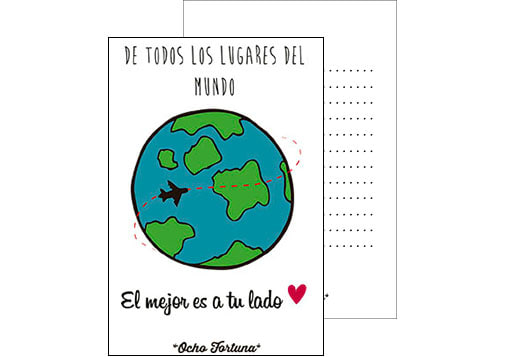 POSTAL 10x15 Mundo