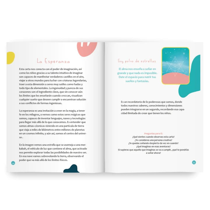 Teraideas Cartas Soy Luminosa más Manual
