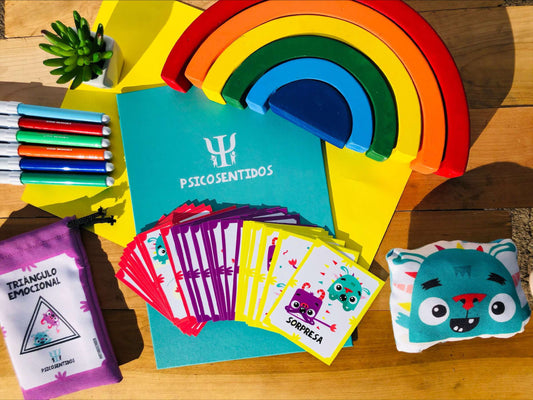 Psicosentidos Cartas Triángulo Emocional