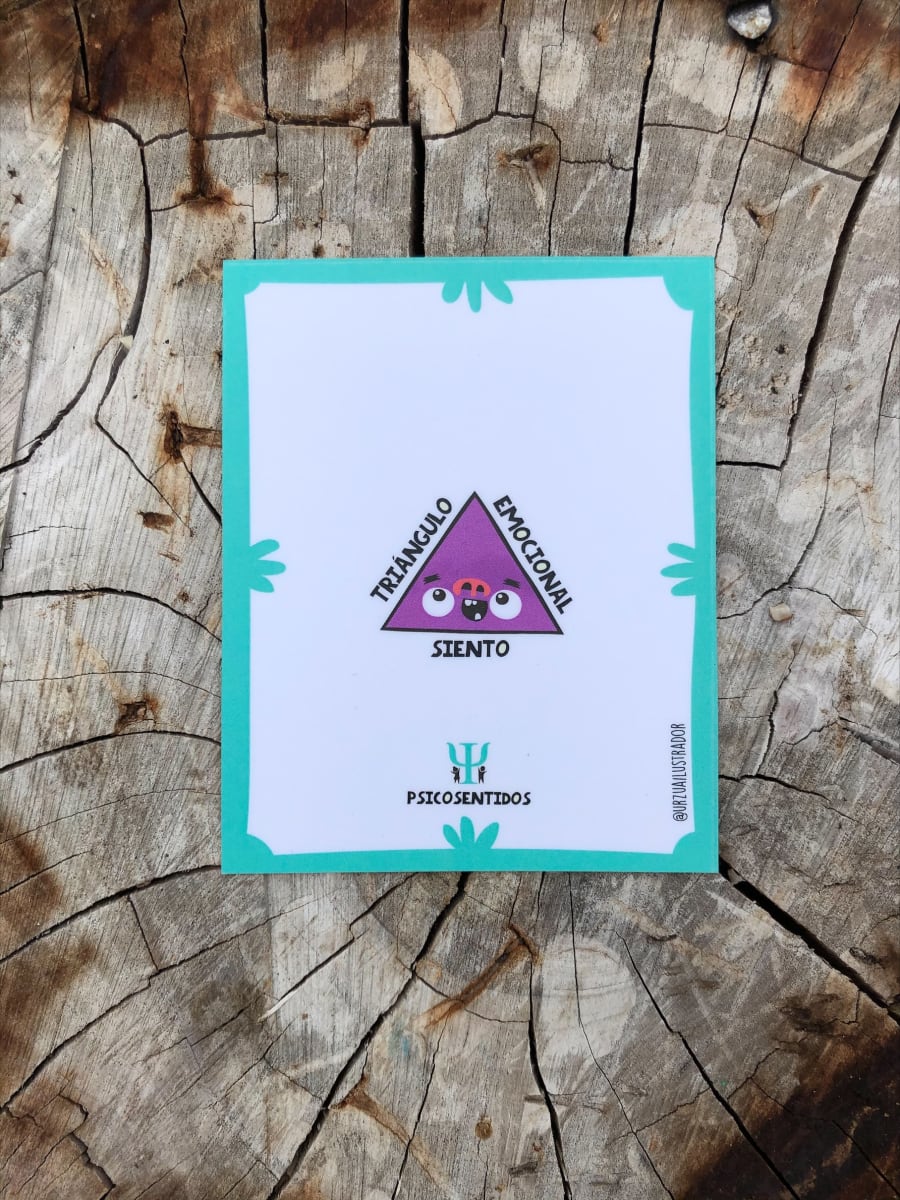 Psicosentidos Cartas Triángulo Emocional