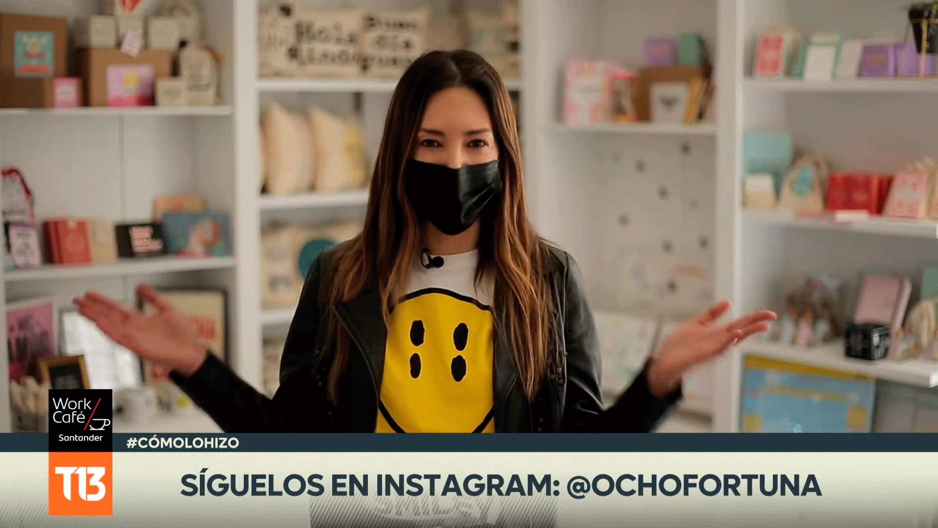 Entrevista a Francisca Shertzer para el Work Café de T13, Canal 13