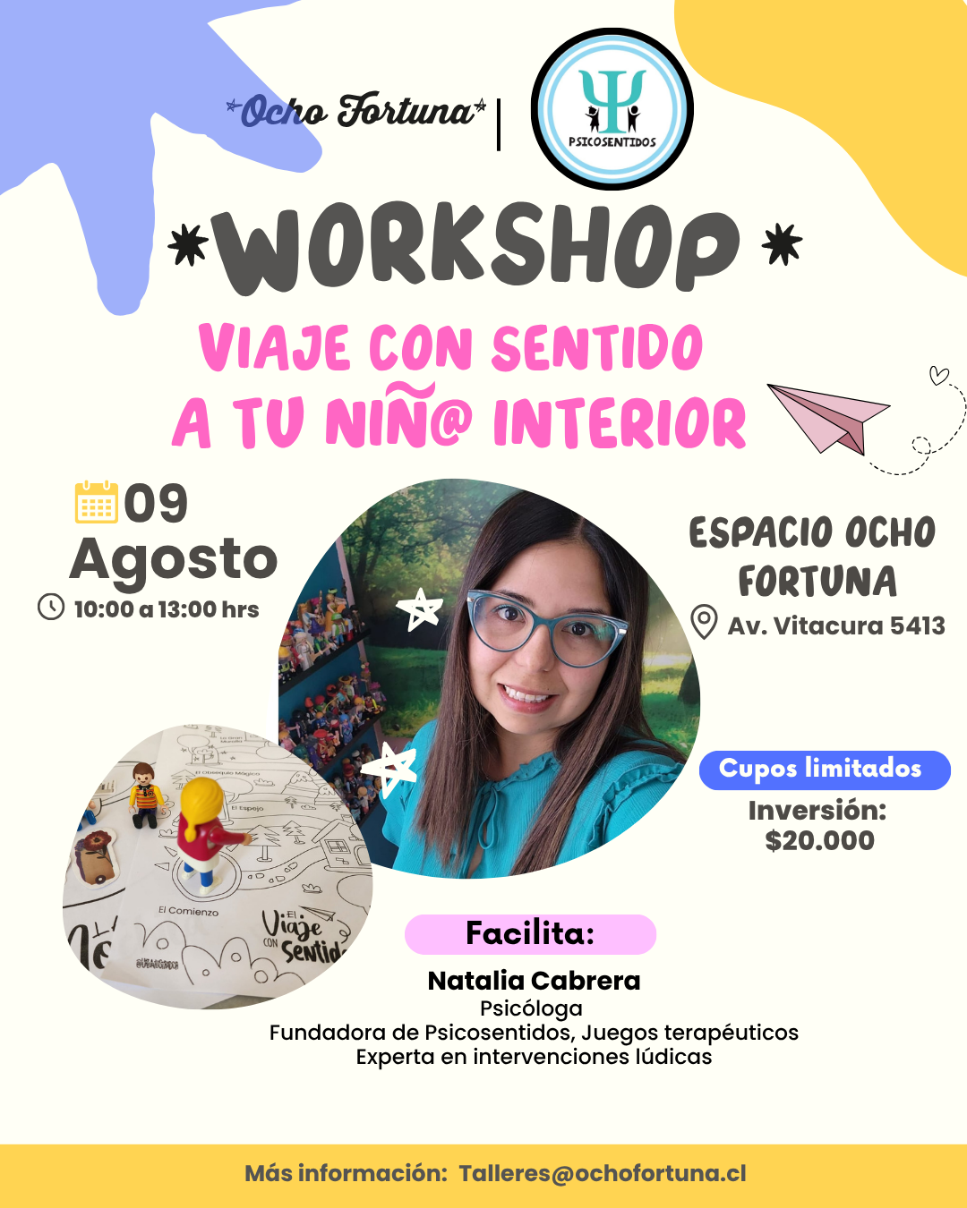 Workshop: Viaje con Sentido a mi niña/o Interior