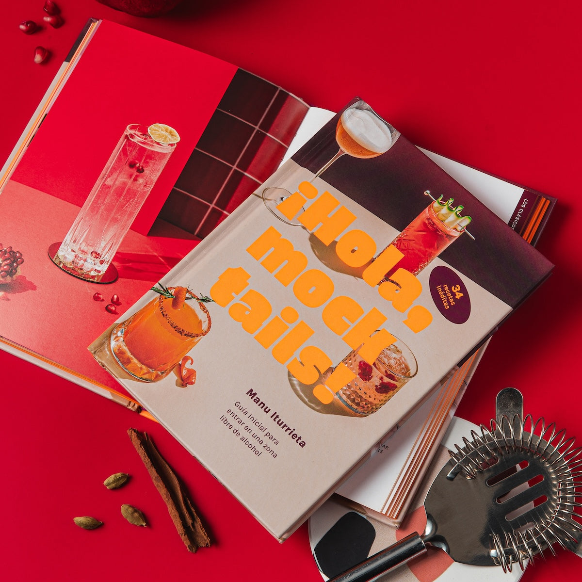 ocho fortuna Libro ¡Hola Mocktails! enhorabuena editorial