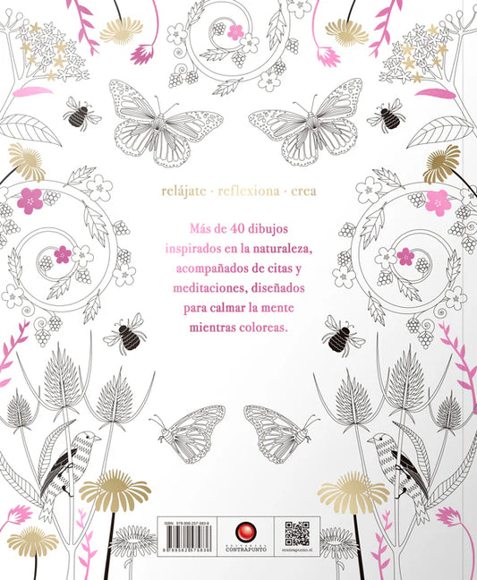 ocho fortuna Libro La alegría de colorear mindfulness editorial contrapunto