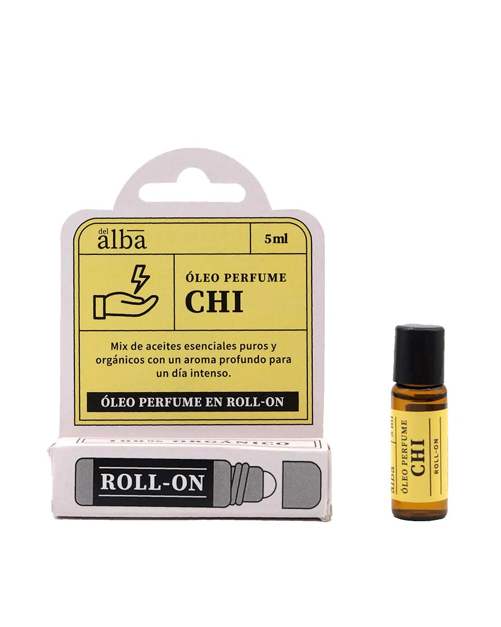 Óleo Chi roller - 5 ml (Vegano)