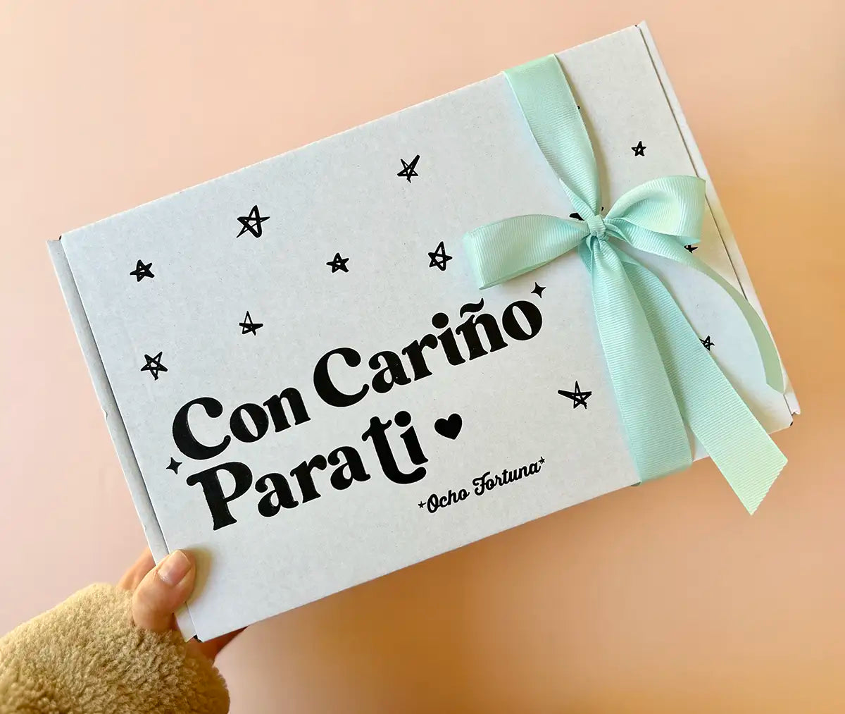 ocho fortuna Caja regalo libre "Con cariño para ti"