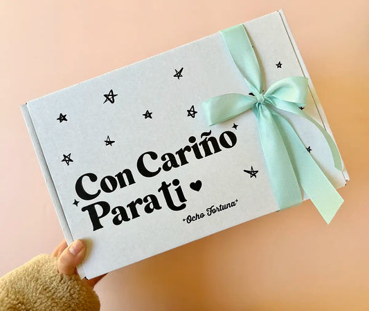 ocho fortuna Caja regalo libre "Con cariño para ti"