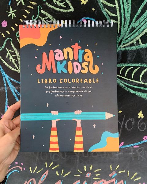 Mantra kids Libro Coloreable Mantrakids