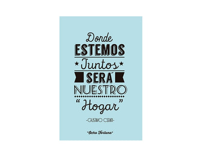 Cuadro/Lámina 20x30 Donde estemos juntos (Cerati) solo lámina