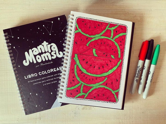 Libro Coloreable Mantramoms