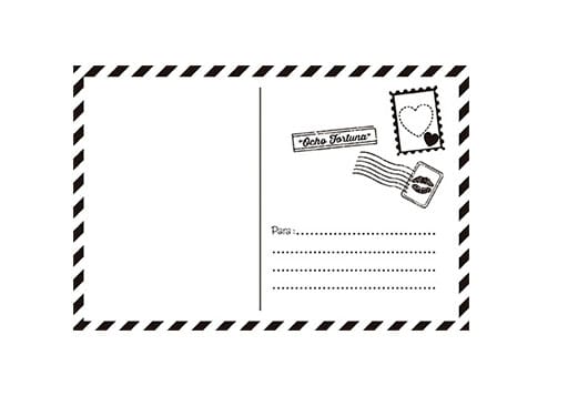 POSTAL 10x15 Amante bandido