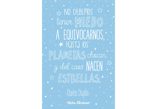 POSTAL 10x15 Chaplin